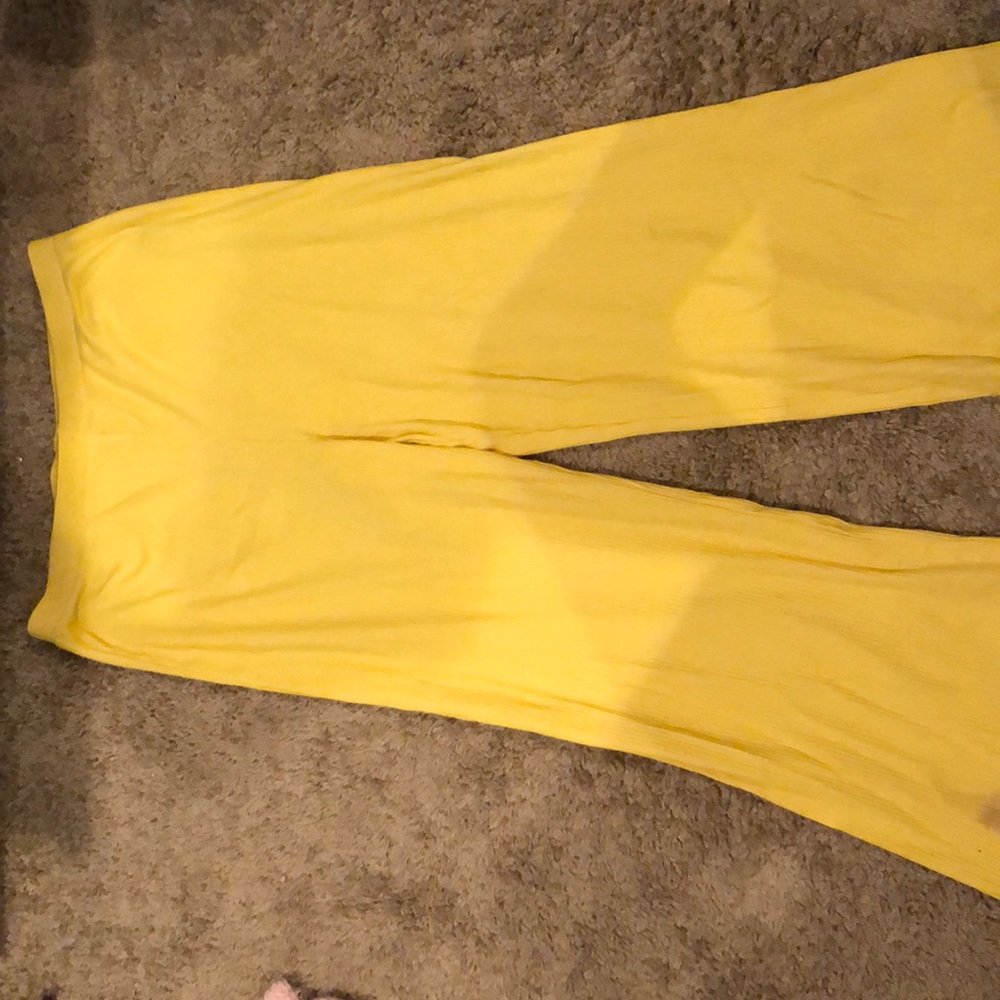 Yellow pants